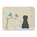 Micasa Christmas Presents Friends Briard Black Machine Washable Memory Foam Mat MI229082